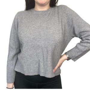 Oak + Fort Grey Henley Long Sleeve